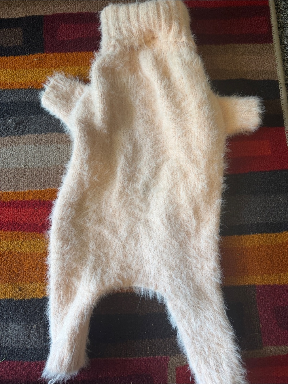 Angora outfit for small dog